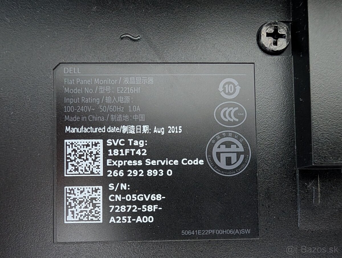 Monitor Dell E2216H Na predaj - 3