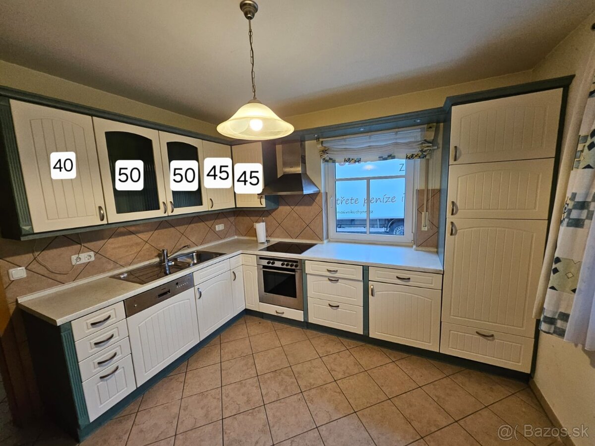 Masívna kuchynská linka z Nemecka so spotrebičmi - 3