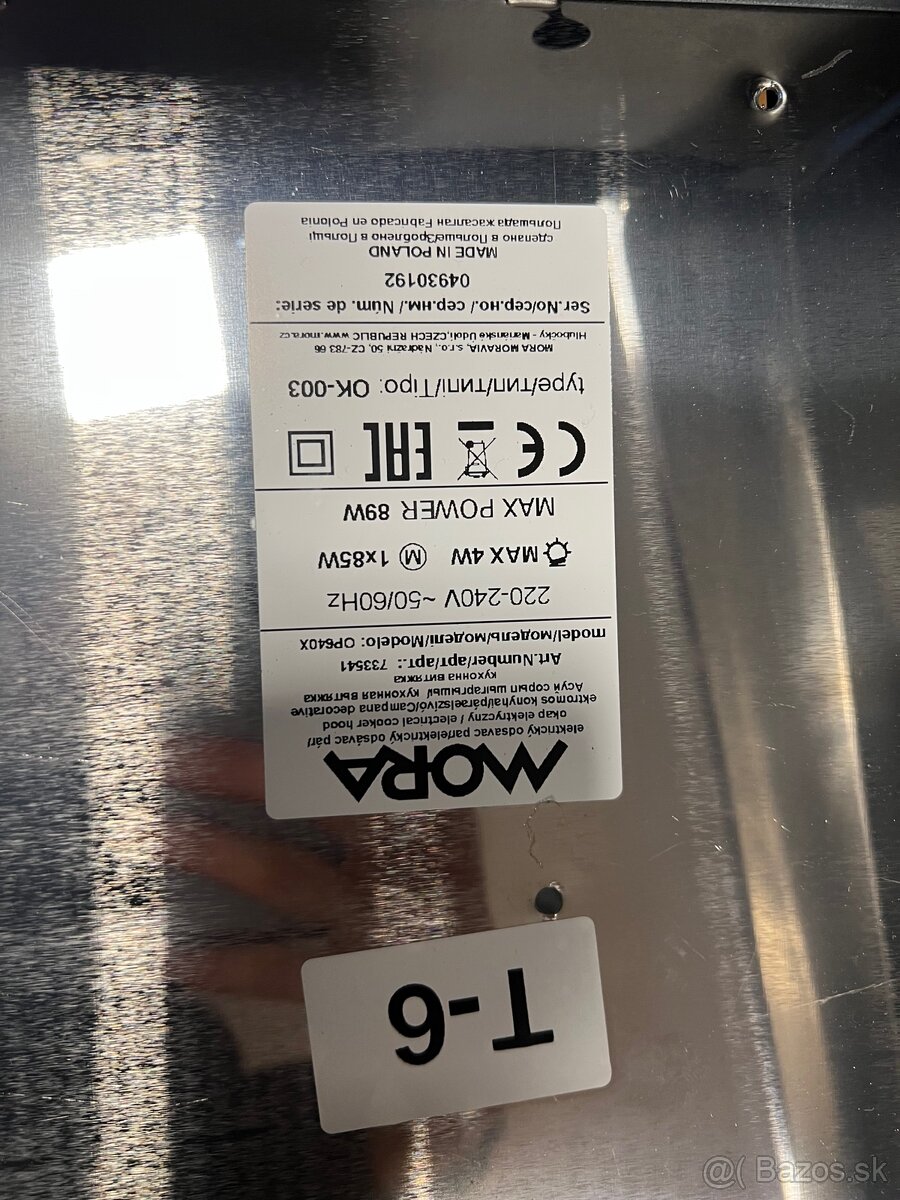 Nerezový Digestor Mora OP640X - 3