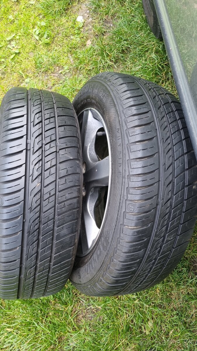 Elektrony R14 FABIA 5x100 na lete 185/60/14. - 3