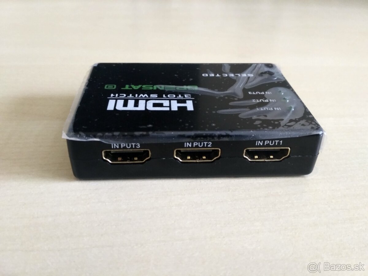 Predám nový automatický HDMI switch s DO a zdrojom - 3