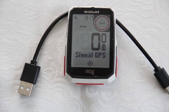 Predám cyklopočítač s gps Sigma Rox4 - 3