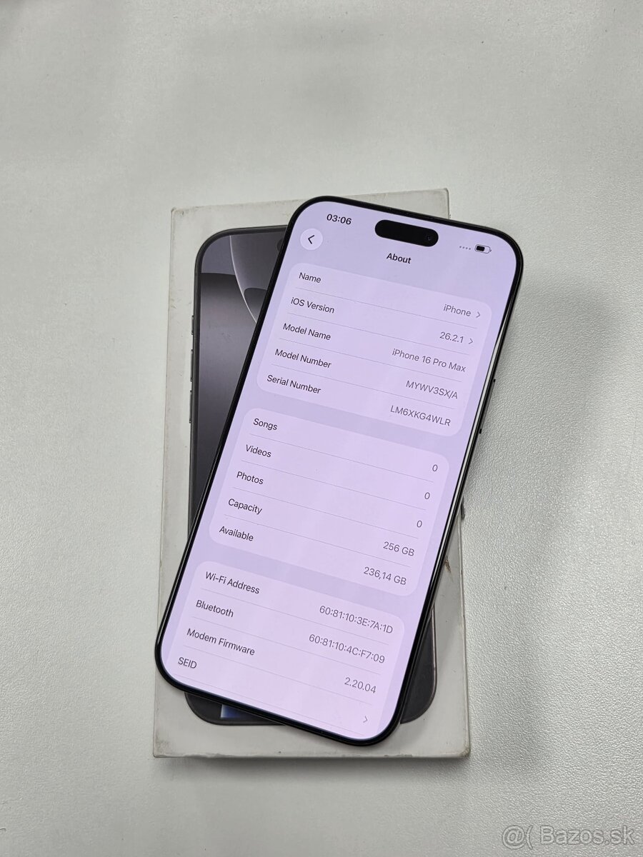 iPhone 16 Pro Max 256GB - 3