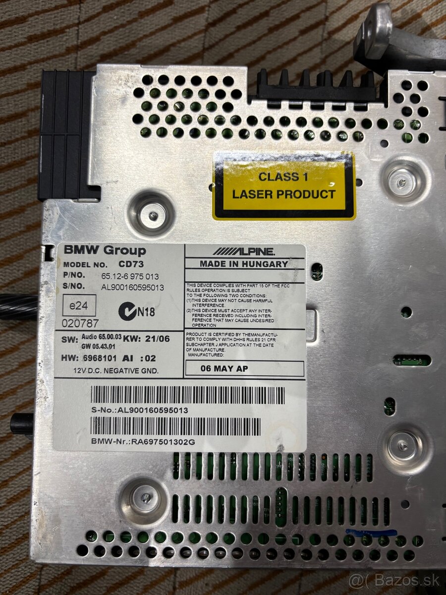 Bmw rádio professional - 3