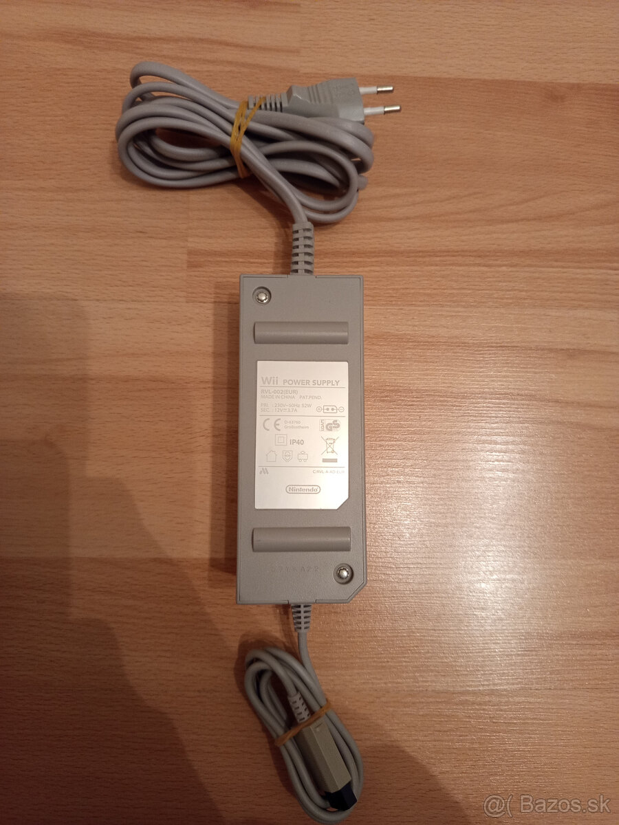 Nintendo Wii Napájací adaptér - Originál Nintendo - 3
