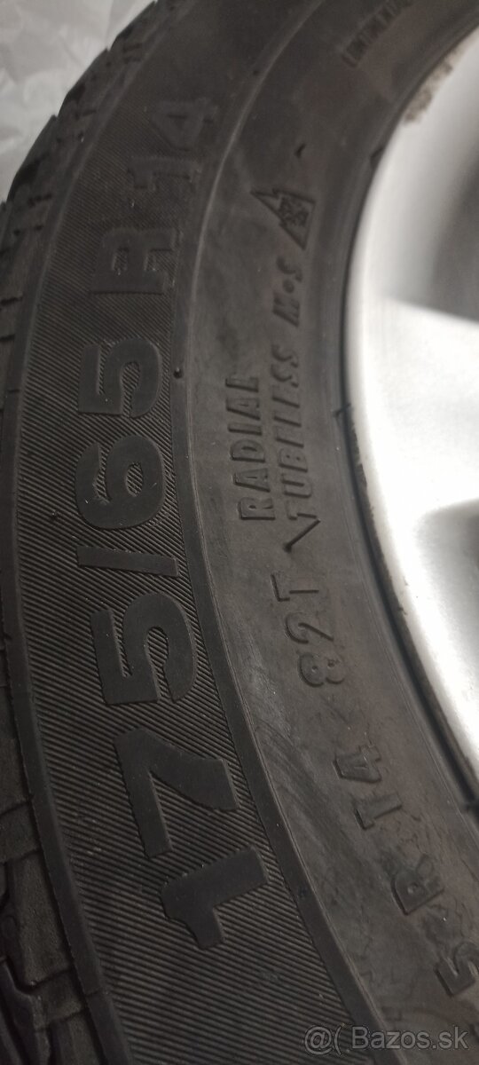 Alu disky lahke elektróny R14/175/65 - 3