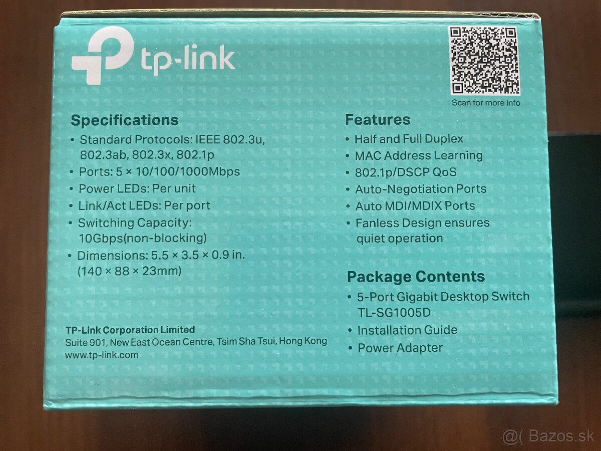 Switch TP-LINK TL-SG1005D - 3