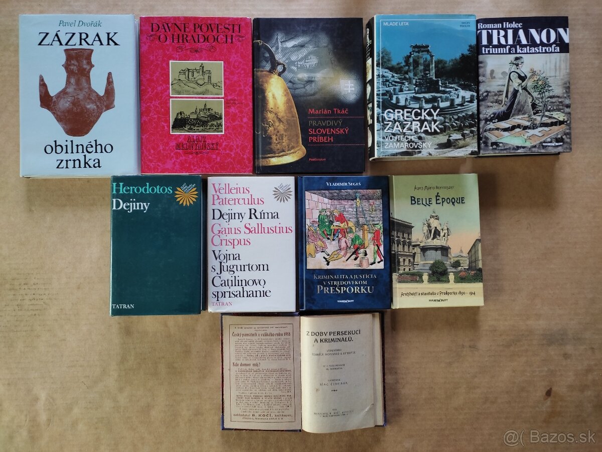 Knihy Dejiny štátov, história a iné 1. - 3