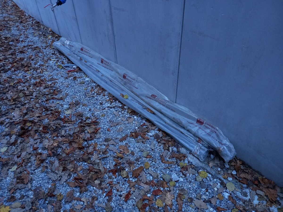 Predam nove kjg hlinikove tyce sneznej zabrany, praskovane - 3