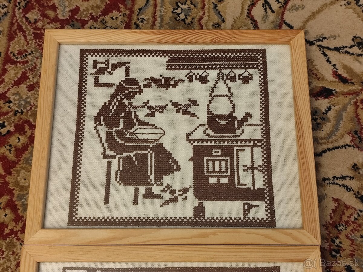 Ručne vyšívané obrazy - 3