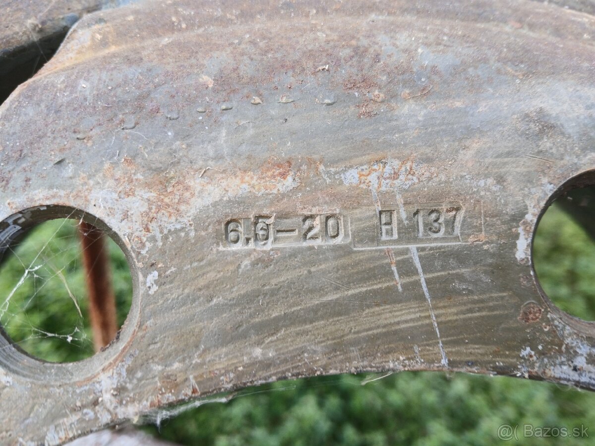 Kúpim 2 ks disky 10 dierové Na pneumatiky 8,25-20 - 3
