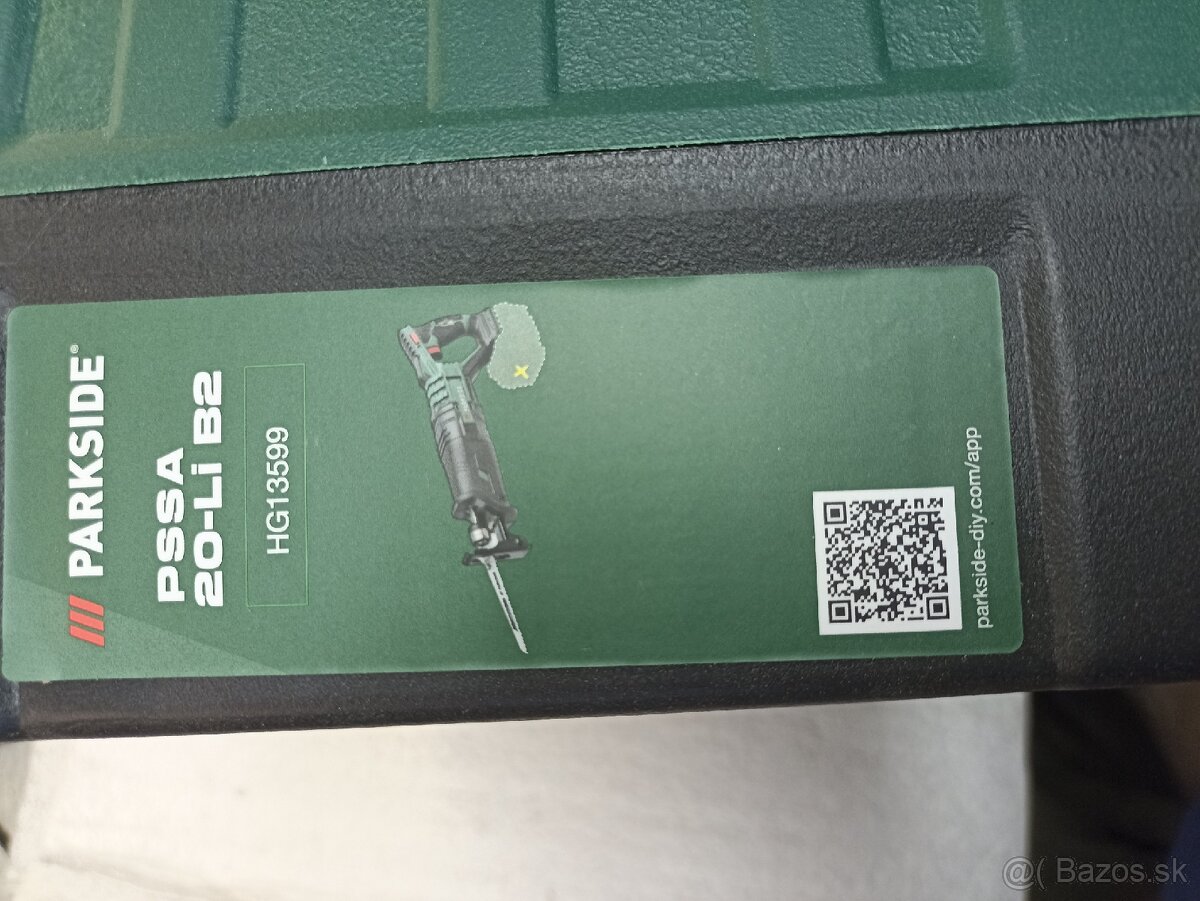 Predám chvostovú pílu Parkside PSSA 20-LI B2 - 3