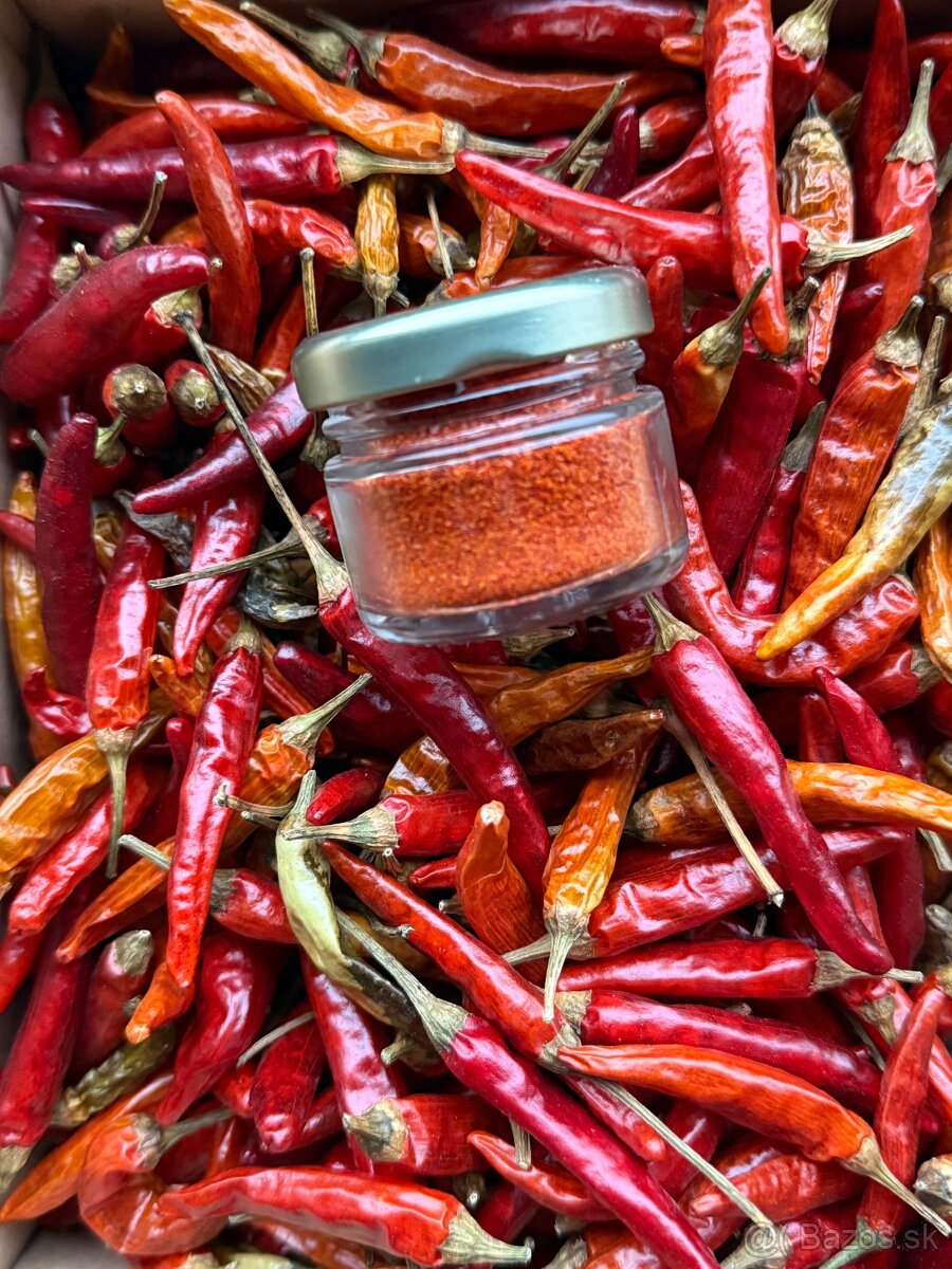 Čili papričky / čili prášok - 3
