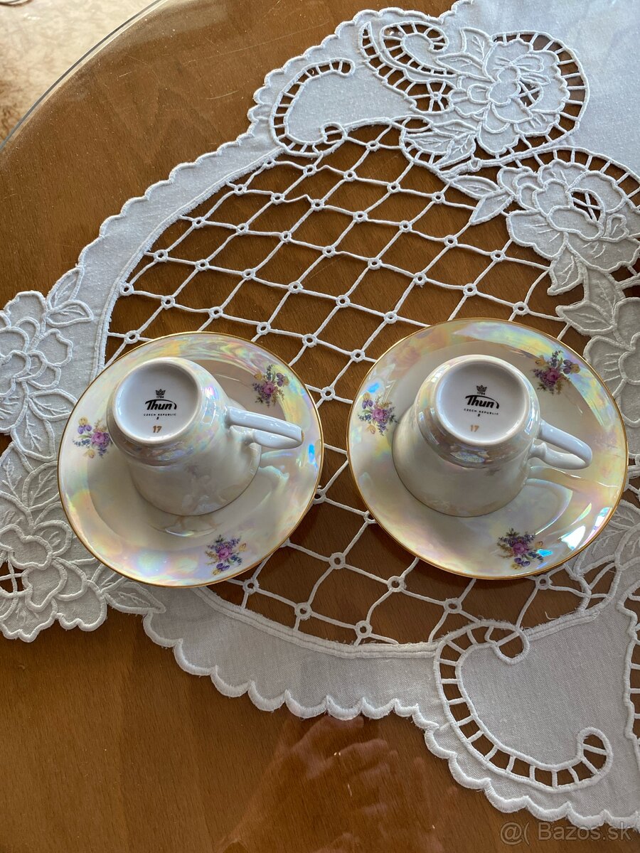 Porcelanove salky retro - 3