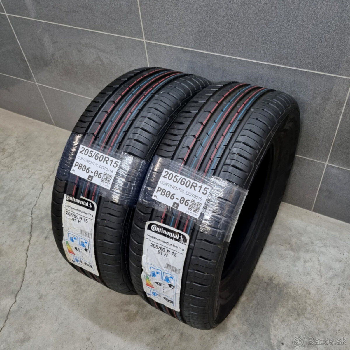 Letné pneumatiky 205/60 R15 CONTINENTAL - 3
