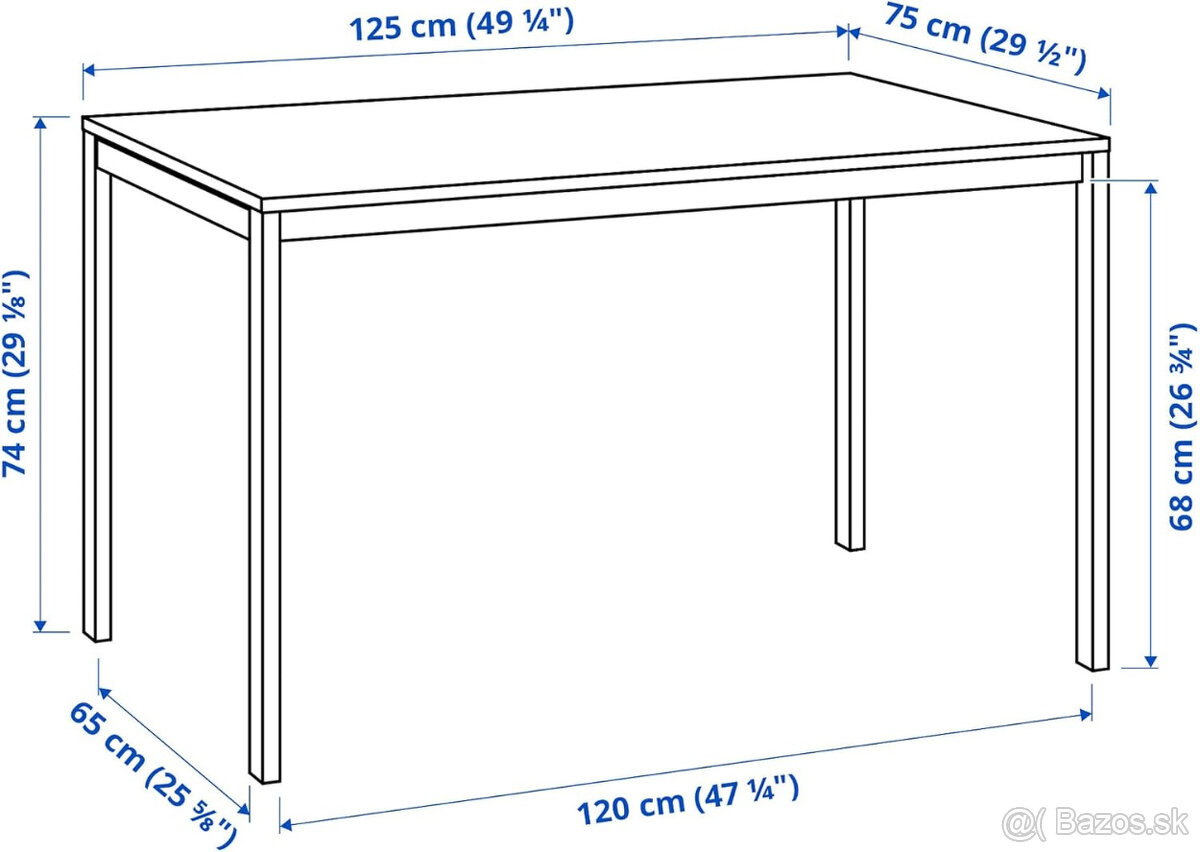 Stôl Ikea Melltorp - 3