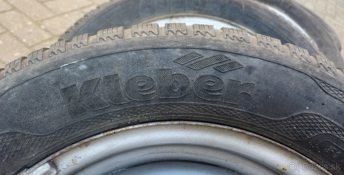 Predám zimné pneumatiky s diskami 185/65 R15 - 3