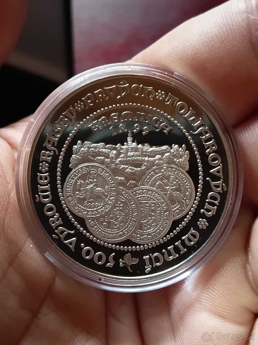 500 sk 1999 proof Razba Toliarov Prooff - 3