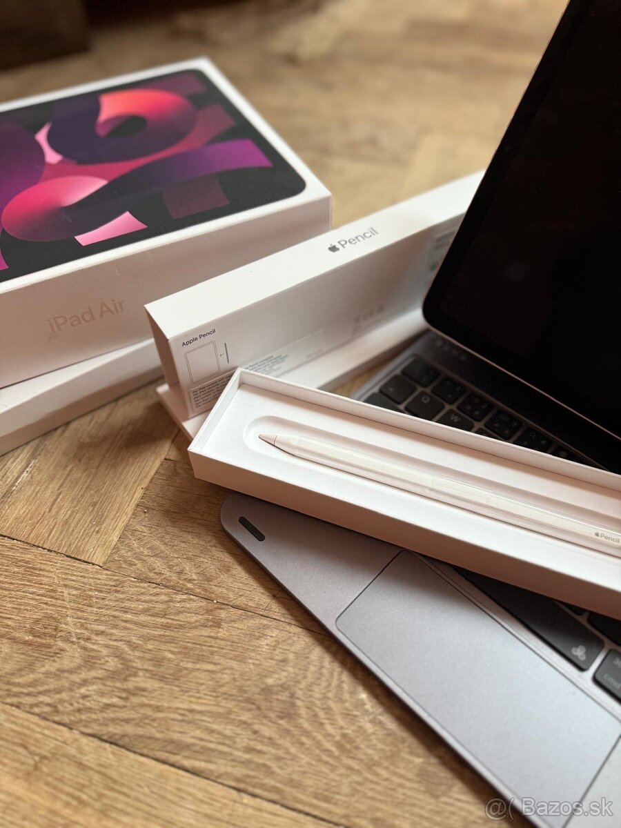 Apple Ipad Air 2022 M1 ruzovy 256GB - 3