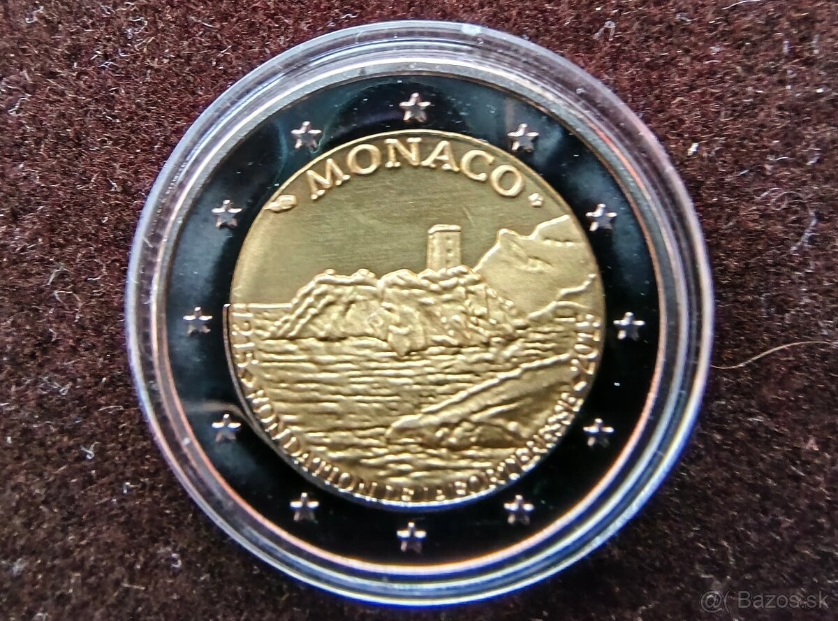 MONACO/MONAKO: NAJVZACNEJŠIE 2 EURO-2007a2015 REPLIKY - 3
