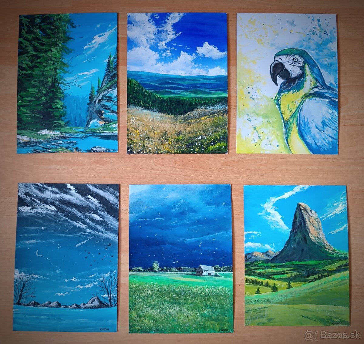 Akrylové obrazy 30x20 - 3