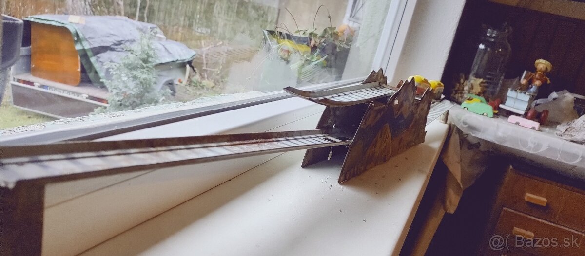 Retro plechová železnižka - 3