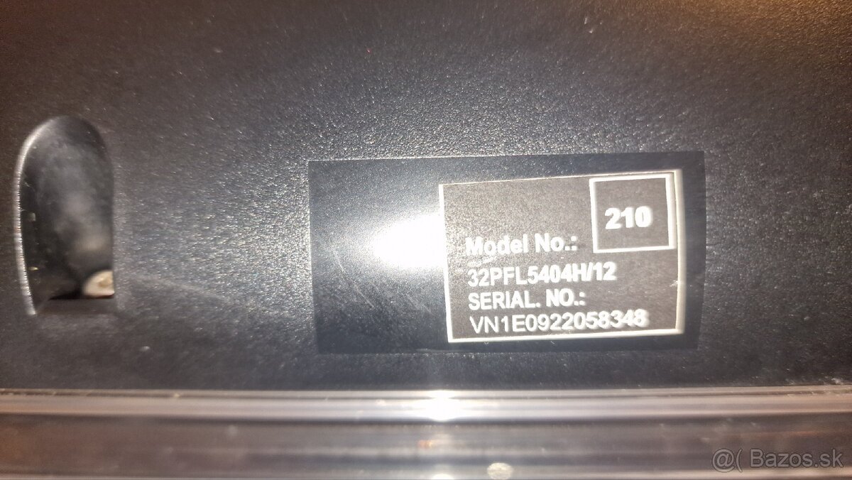 Tv philips 32PFL5404H/12 - 3