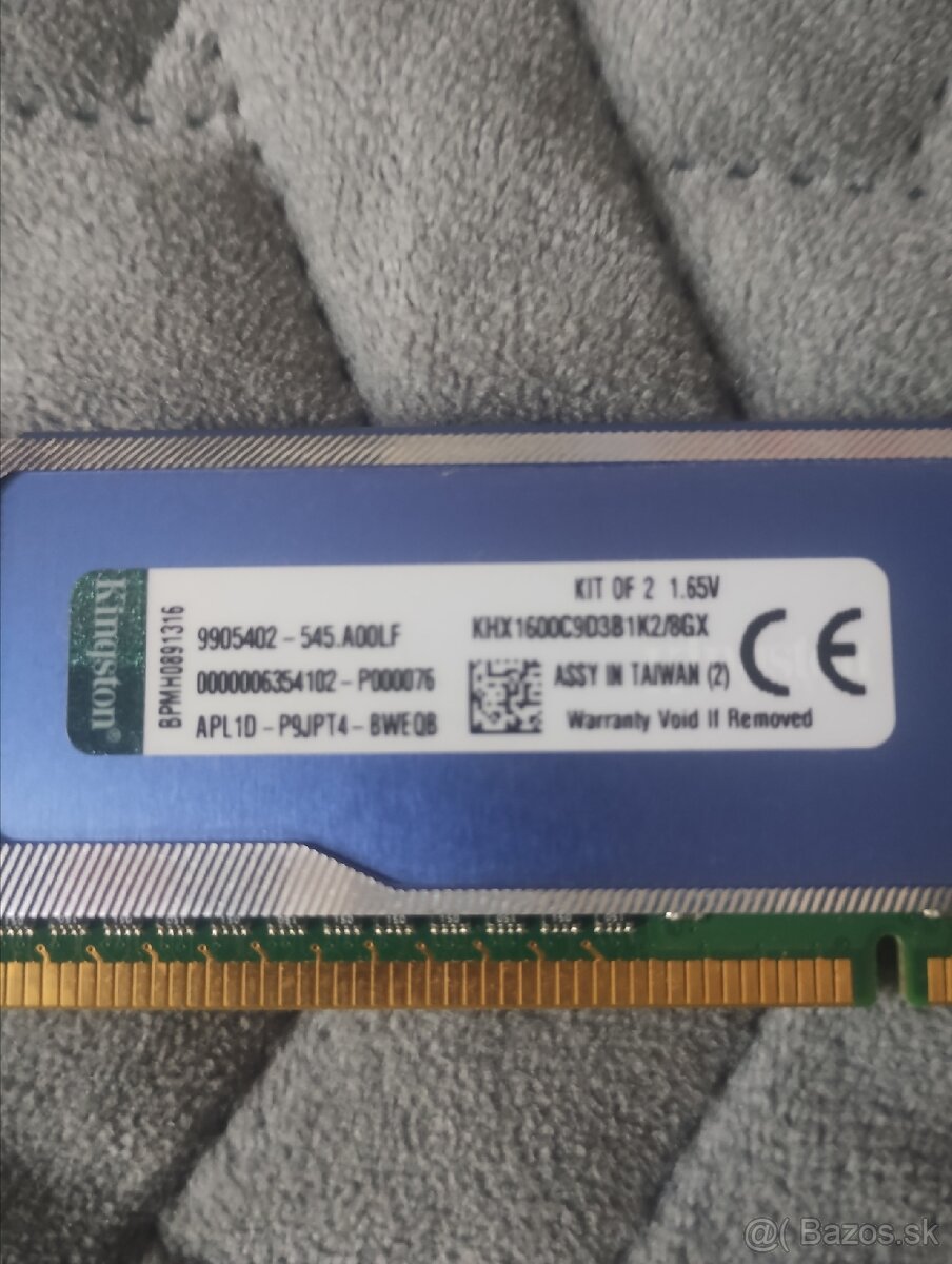 Kingston hyperx blu 4x2gb - 3