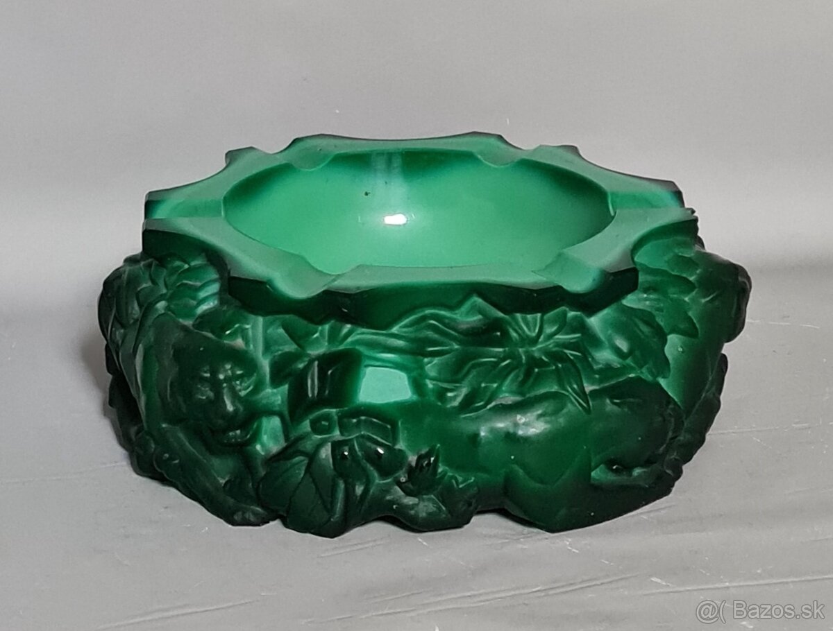 Malachitový popolník , Curt Schlevogt - 3