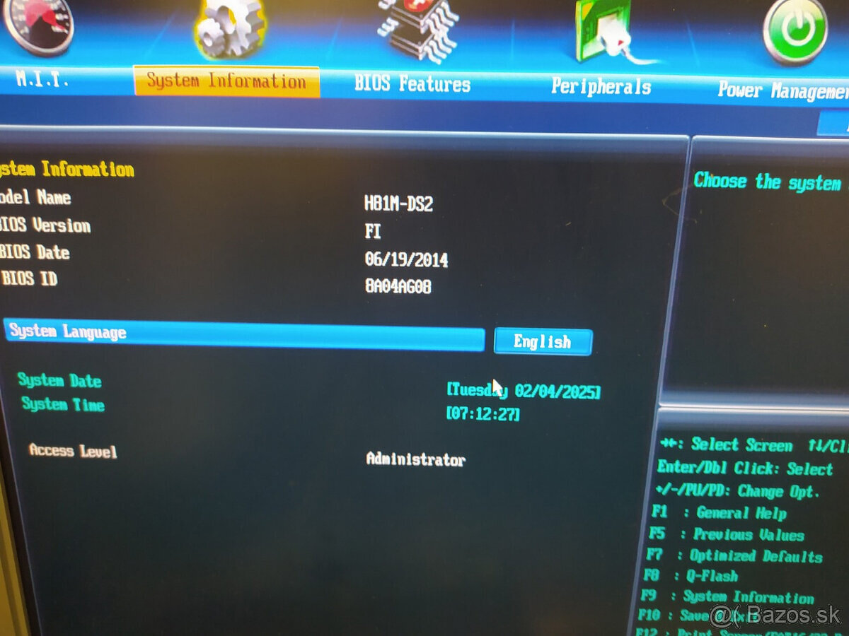 doska Gigabyte GA-H81M-DS2 LGA1150 - 3