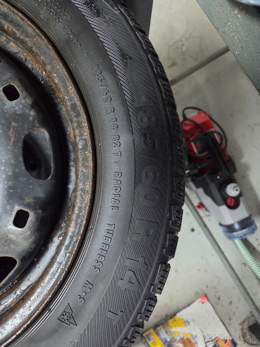 5x100 185/60 R14 Zimna sada - 3