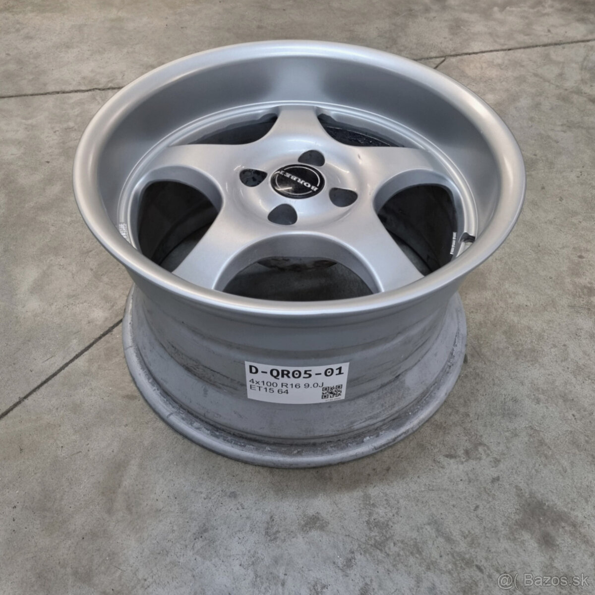Hliníkové disky 4x100 R16 9J ET15 - 3