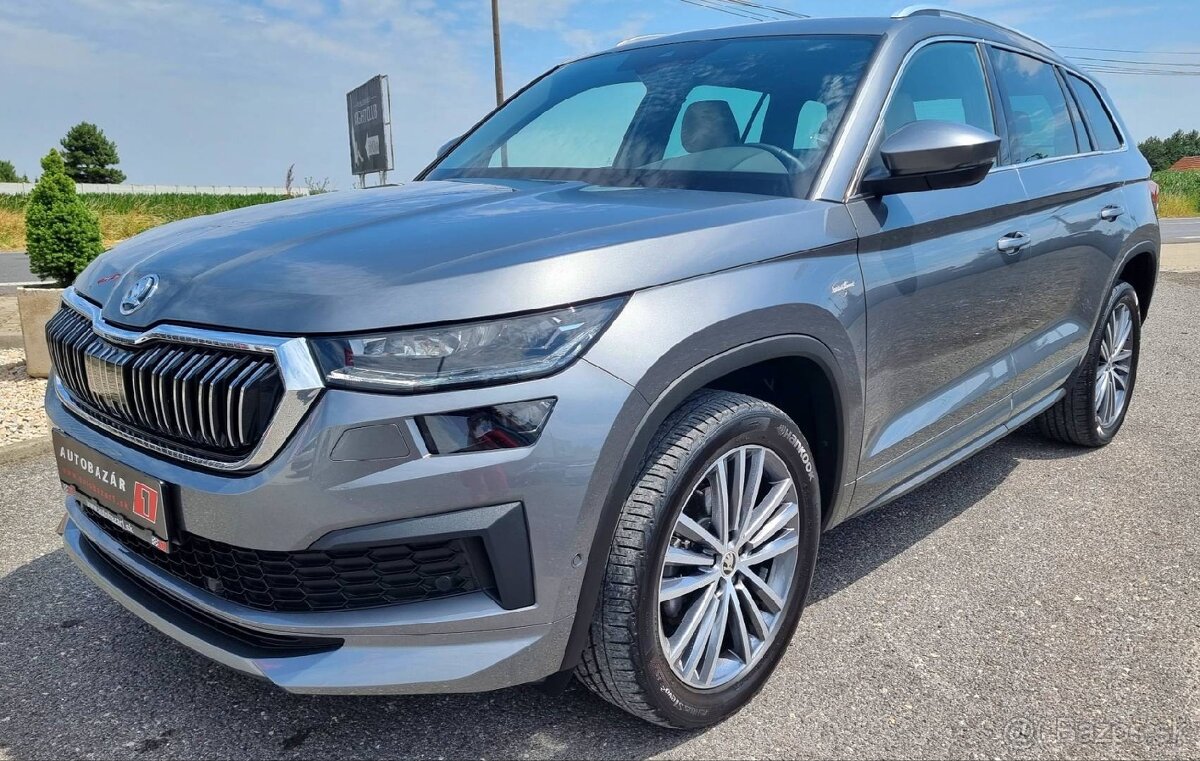 ✅️Škoda Kodiaq L&K 2.0.TDI DSG 2022,60.000km,Kamery,Matrix✅️