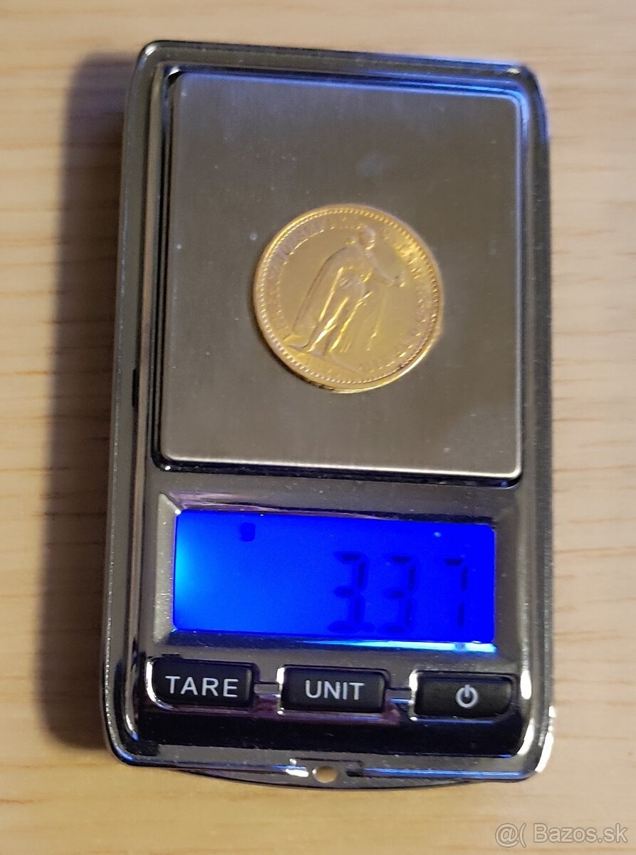 Predám veľmi vzácnu uhorskú ražbu 10k FJI 1896 - 3