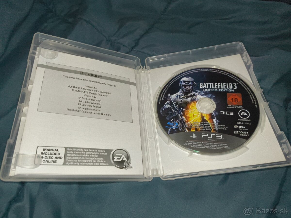 PS3 Battlefield 3 Limited edition PlayStation 3 - 3