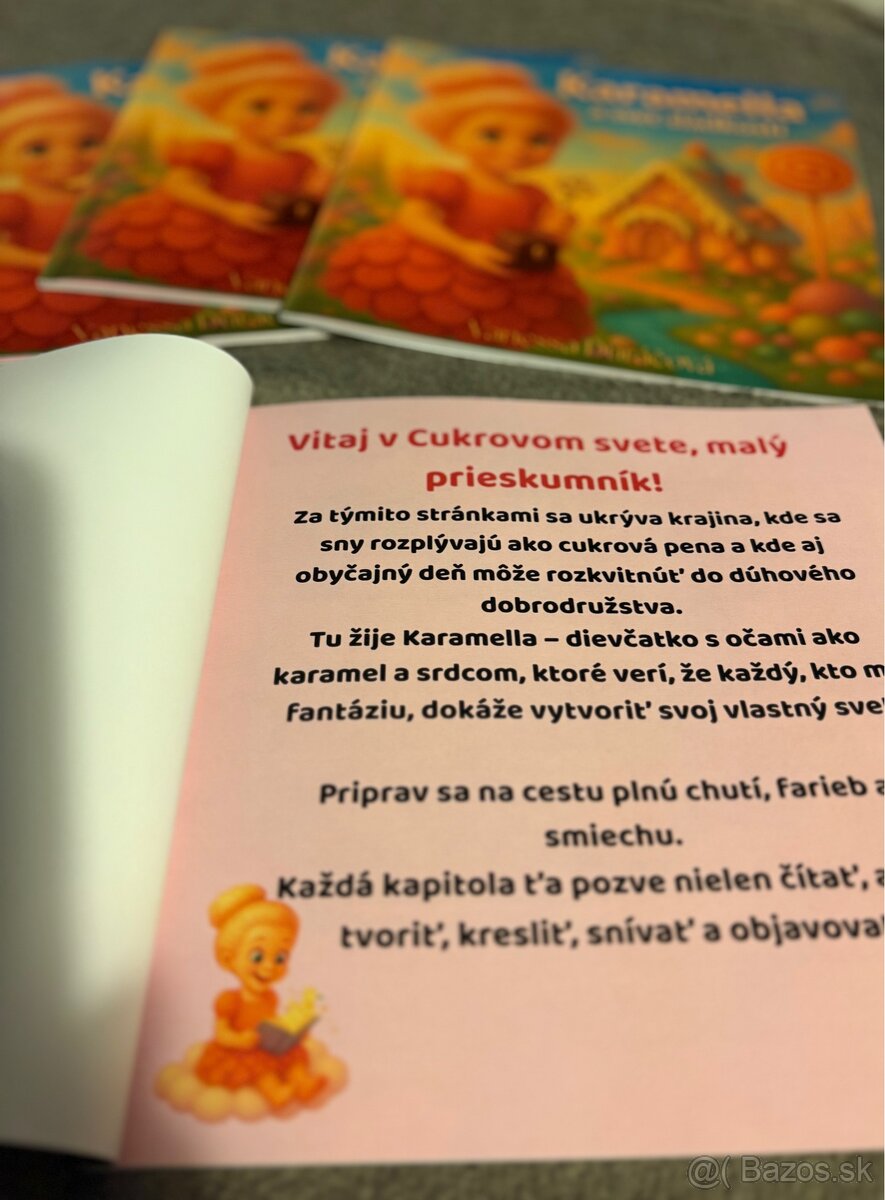 Karamella a svet sladkostí-interaktívna kniha pre deti - 3