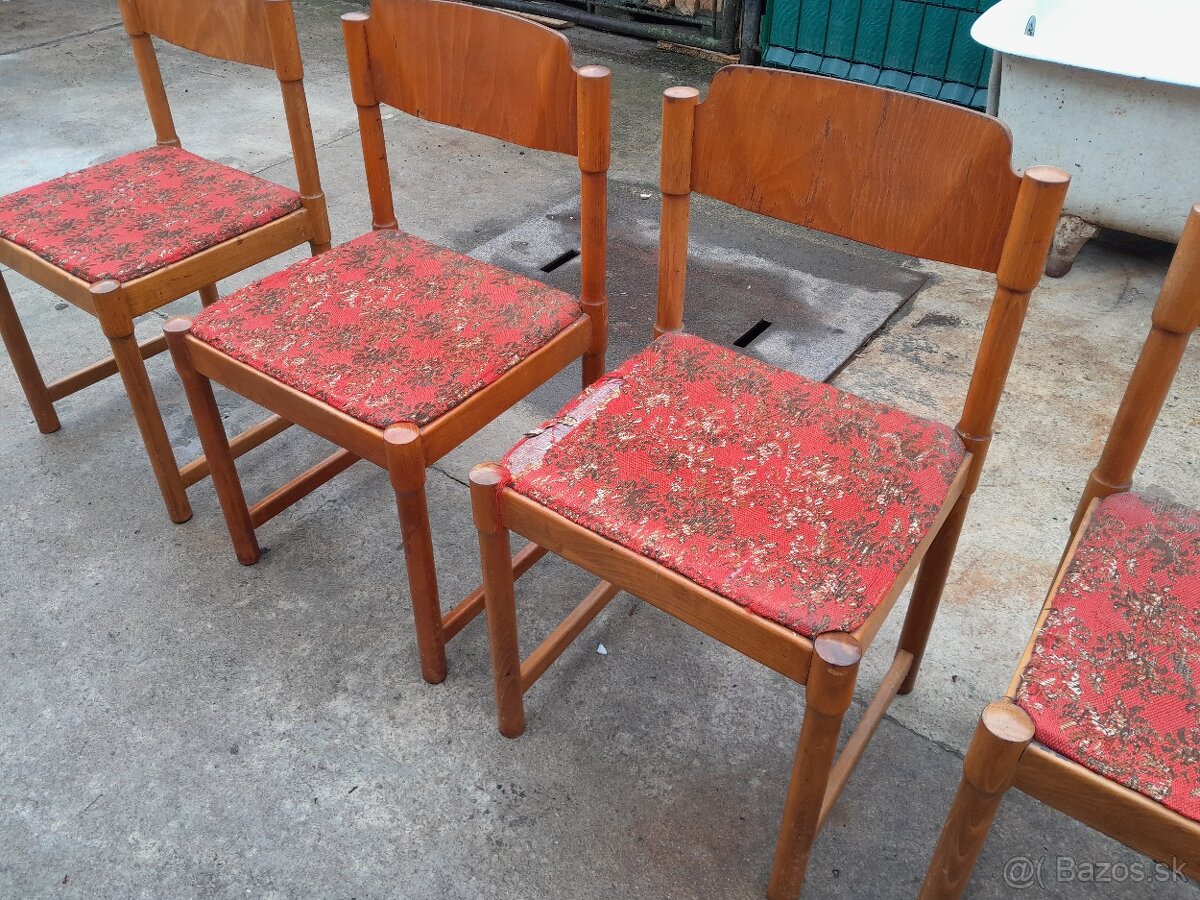 Predám drevené stoličky - 3