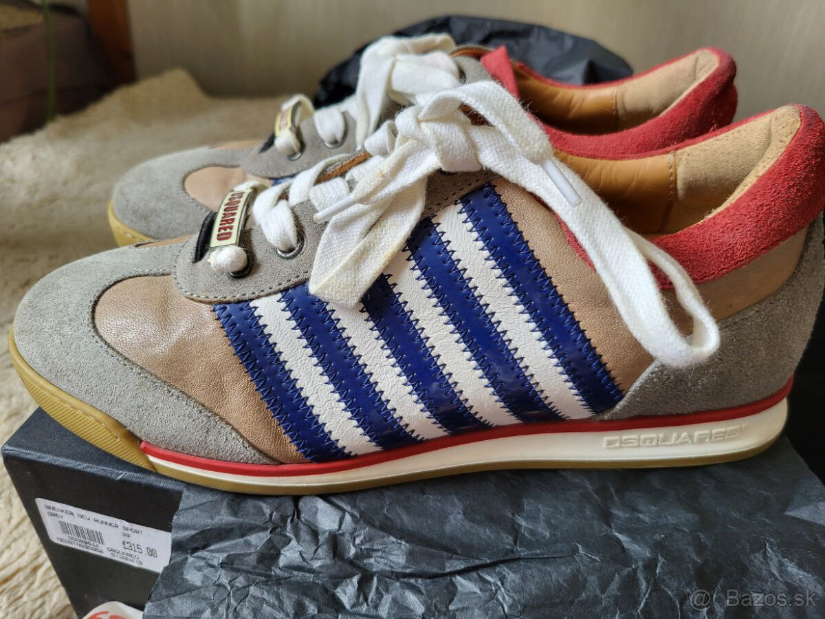 Dsquared2 tenisky. 100% original - 3