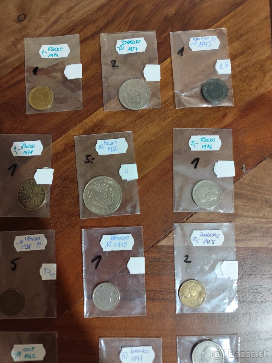 Staré mince mix - 3