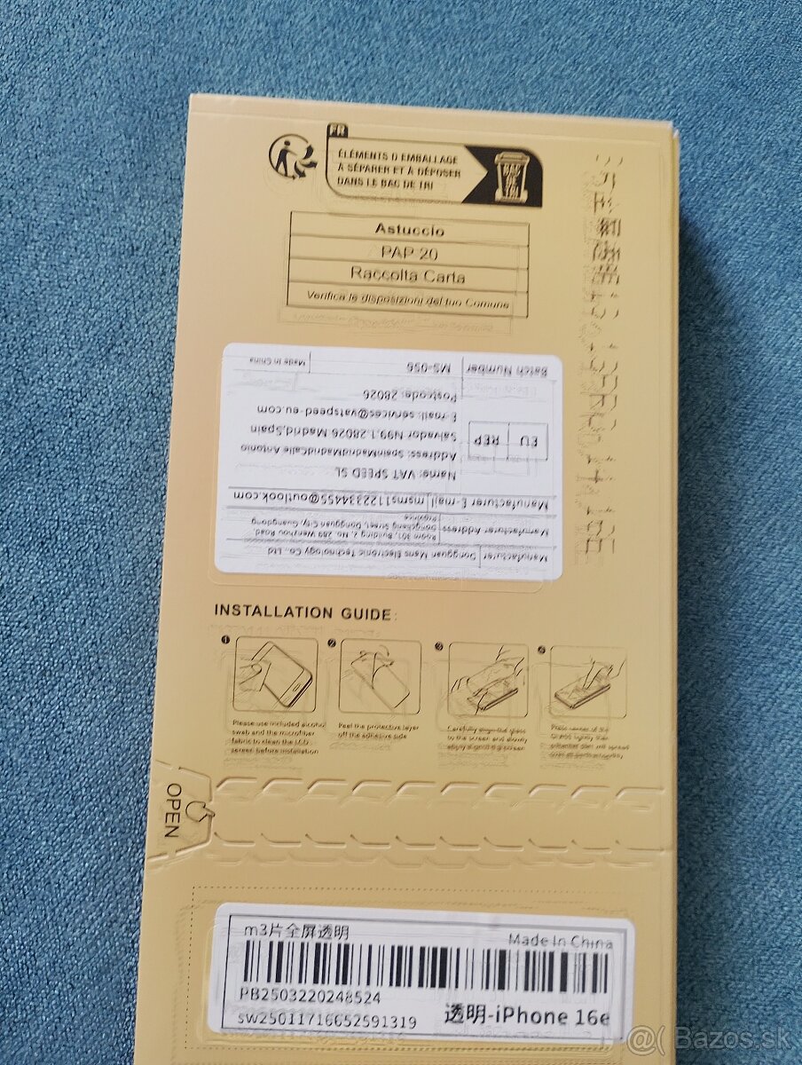 Kryt na iphone 16E+ochranne sklo - 3