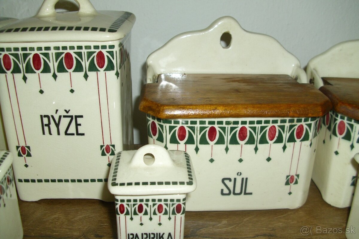 Secese-kameninové kořenky. - 3