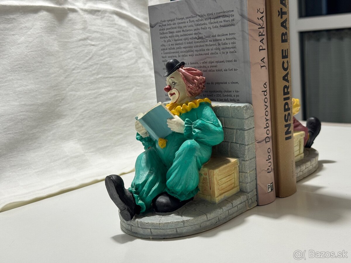 Knižné zarážky do detskej izby - Kamarári klauni - 3