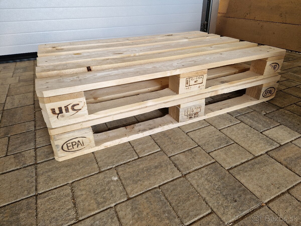 Europalety svetlé - 3