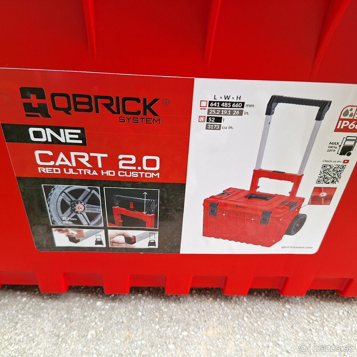 Box QS ONE Cart 2.0 RED Ultra HD novy - 3