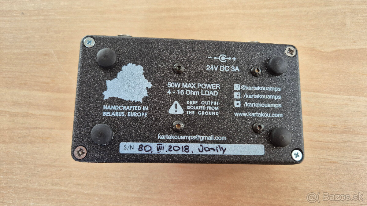 Kartakou 50 Watt zosilňovač - 3