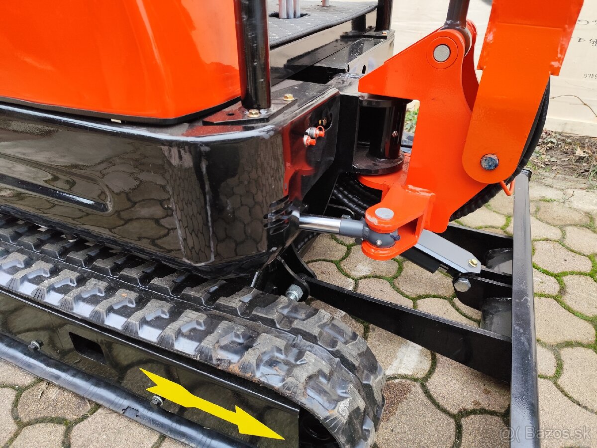 Predám nový minibager 1,5t - 3