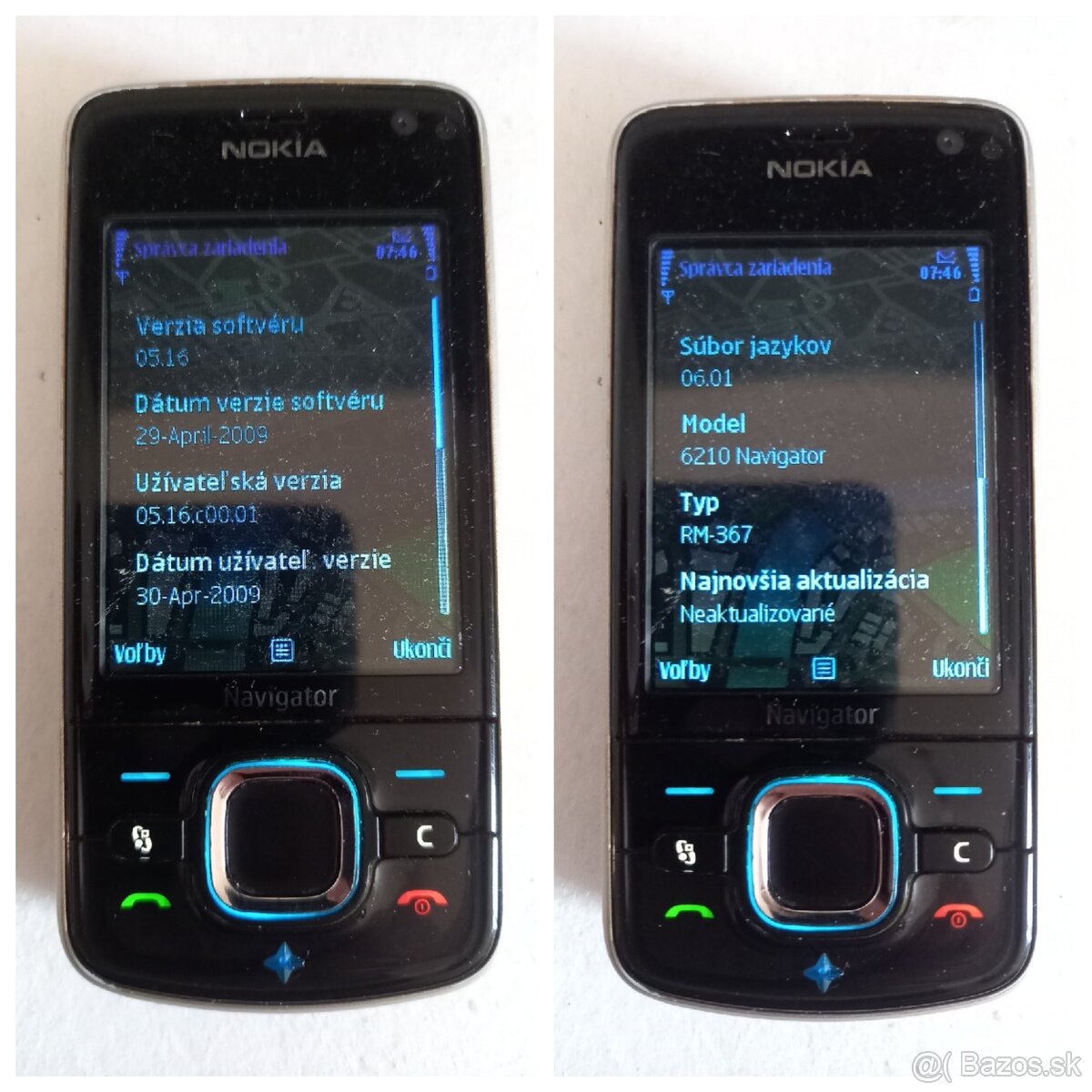 NOKIA 6210Navigator slide RM-367 - 3