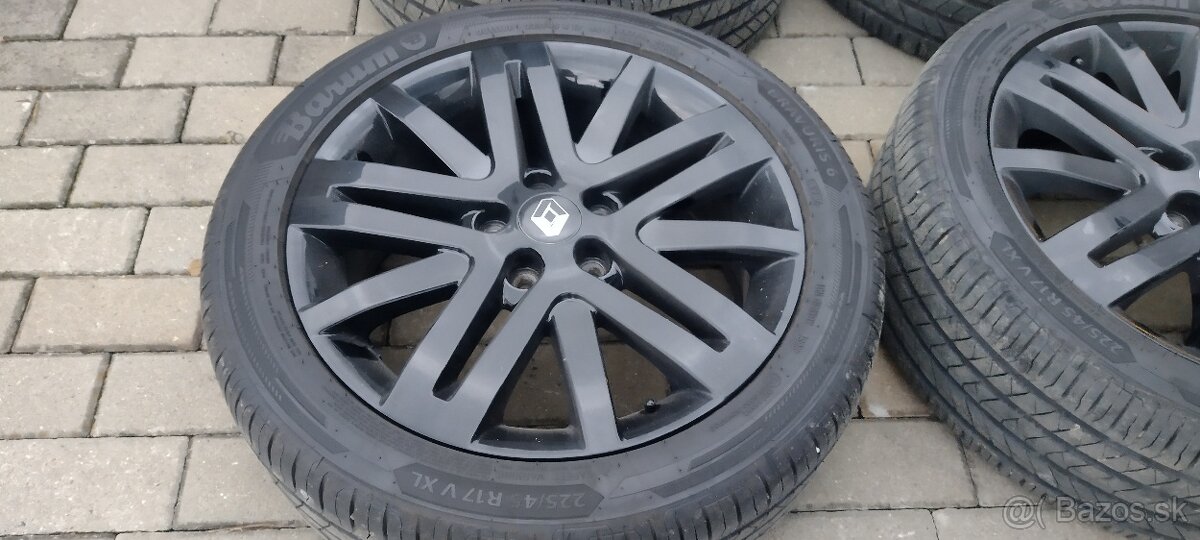 Originál Alu disky Renault Kangoo 17" + Nové Pneumatiky - 3