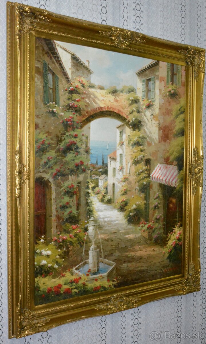 Obraz - U moře - olej na plátně - velký - 143 cm - 3