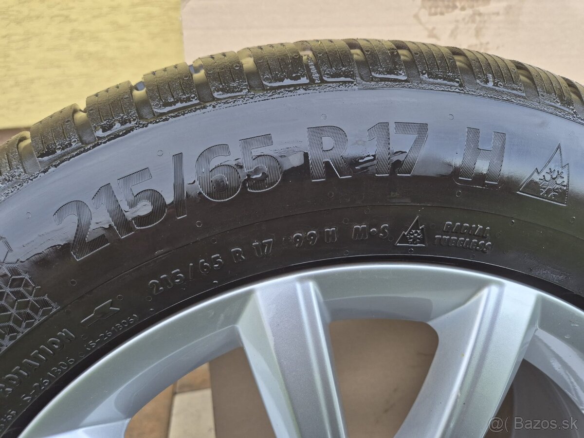 Pneu s ALu diskami 215/65 R17 H Continental WinterContact - 3